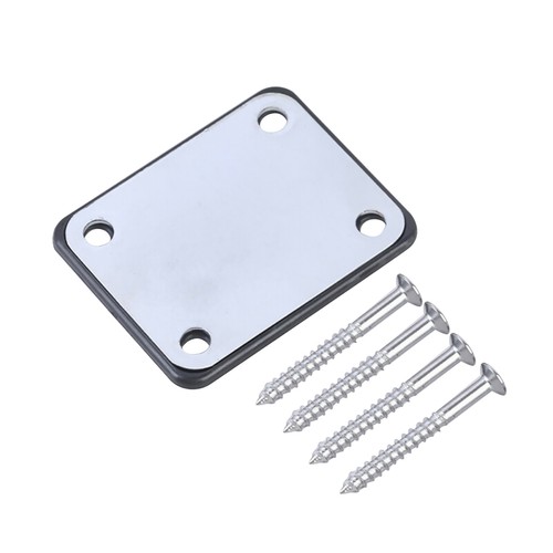 Chrome electric guitar neck - guitar,