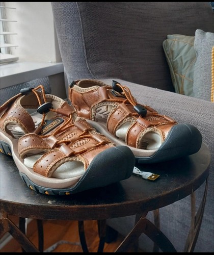 Men brown leather - men's,