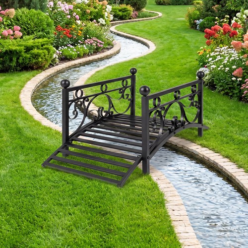 101 garden metal - metal, bridge