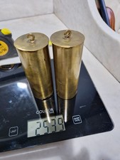 Pair Of Antique Vienna Wall Clock Weights