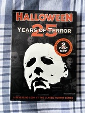 Halloween: 25 Years Of Terror - 2 Disc DVD Set W/Slipcover And  Comic (Region 1)