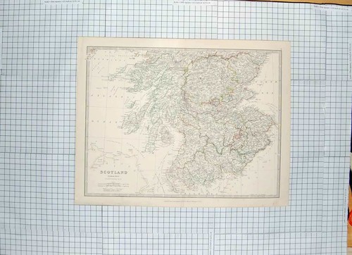 Original old antique - original, print