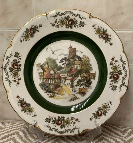 Vtg ascot serviceplate wood - ascot,