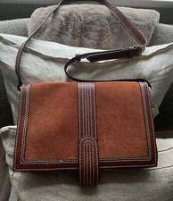 BNWT Zara Tan Suede Crossbody Bag