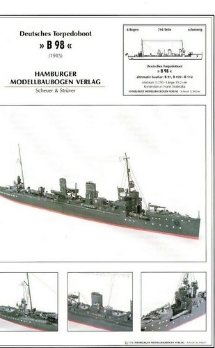 Card model kit 98 - kit, –