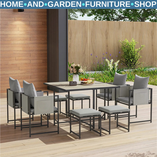 Pcs cube garden dining - 9,