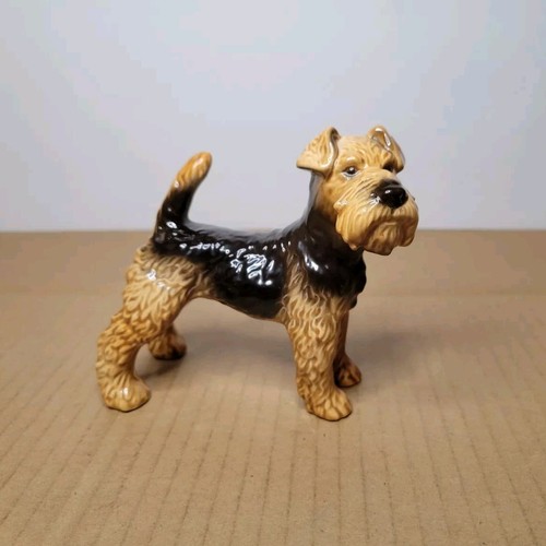 Goebel brown airedale terrier - brown,