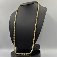 Large Gold Rope Chain 9ct Gold