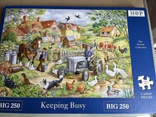 House of Puzzles Big 250 'Keeping Busy' Large Pieces Jigsaw
