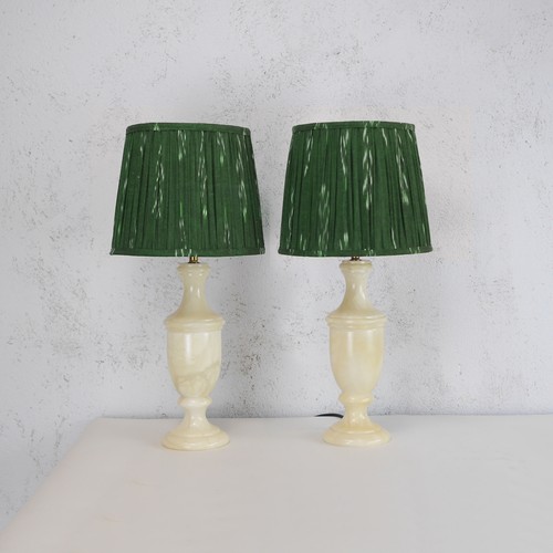 Pair large onyx marble - onyx,