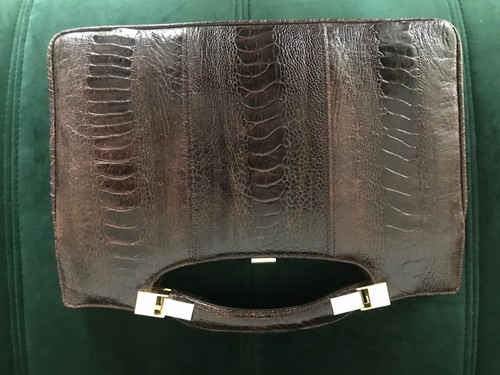 Cape cobra leather handbag - cobra,