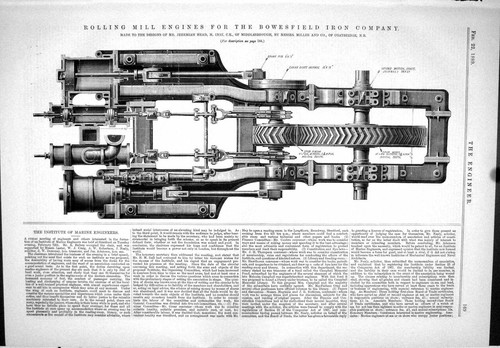 Old rolling mill engines - old,