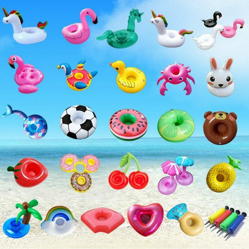 Inflatable drink holders - inflatable,
