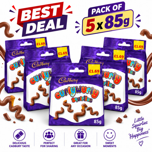 Cadbury curly wurly squirlies - cadbury,