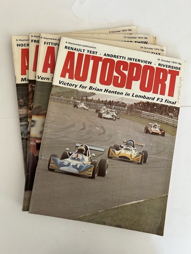 Autosport magazine october - magazine, x
