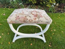 Vintage Lloyd Loom Style Stool