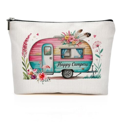 Camping gifts makeup - camping, happy