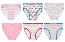 6 Pack Rainbow Pattern Girls