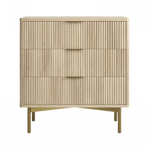 Oak and gold ribbed - oak, 3