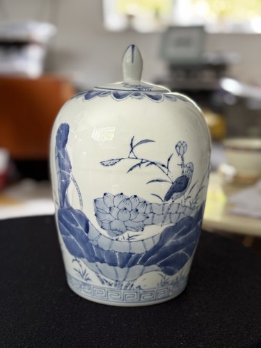 Blue and white chinese - blue,