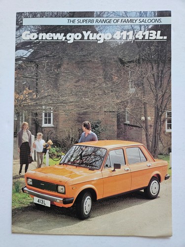 Yugo 411 413 sales brochure - sales,