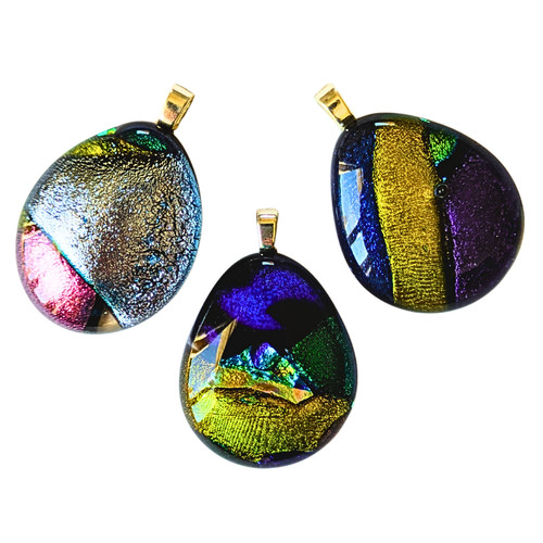 Handmade dichroic glass - handmade,