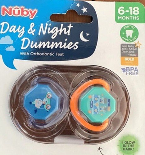 Nuby orthodontic dummies day - nuby,