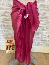Chiffon Debenhams pink sheer