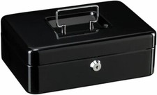 Security Lock Box Fireproof Large Chest Cash Safe Keys Document Home Office