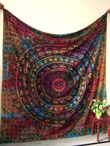 Tapestry wall hanging - wall, mandala