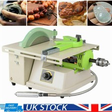 Jewelry Rock Polish Buffer Machine Bench Lathe Polisher Gem Grinder 1380W 220V