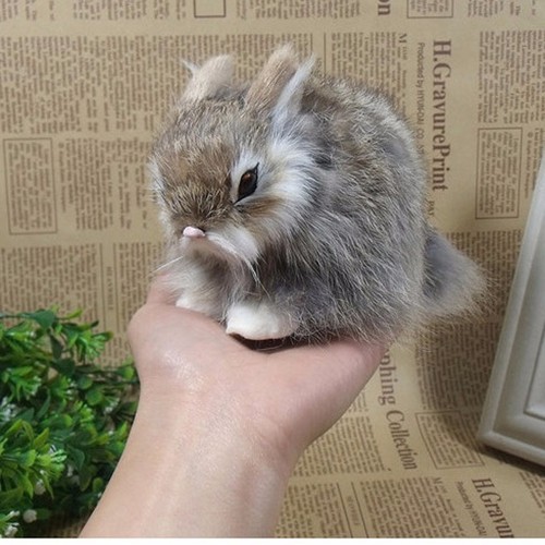 Small fake artificial rabbit - small,