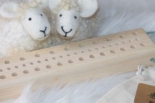 Peg Loom 50cm 3 Row Weaving Wool Fleece, Rug, Mat, Pet Bed, Seat Pad, Handmade