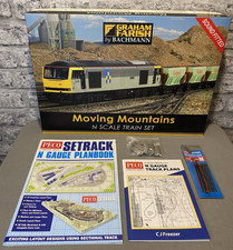 Graham Farish 370-221SF N Gauge Moving Mountains Train Set DCC Sound Fitted. 