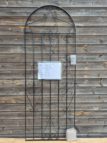 Arched top wrought - top, iron