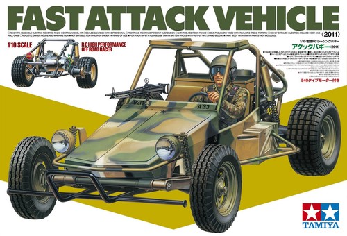 Tamiya 58496 fast - 58496, attack