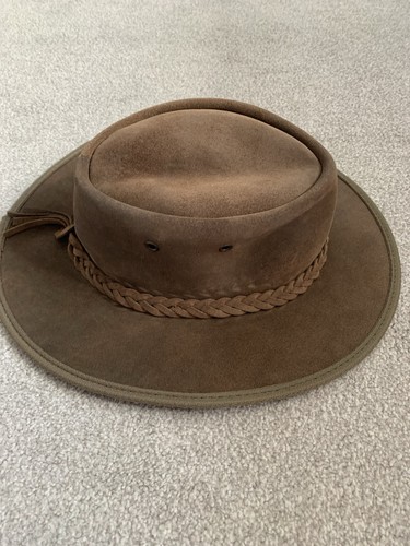 Barmah suede leather - barmah, hat