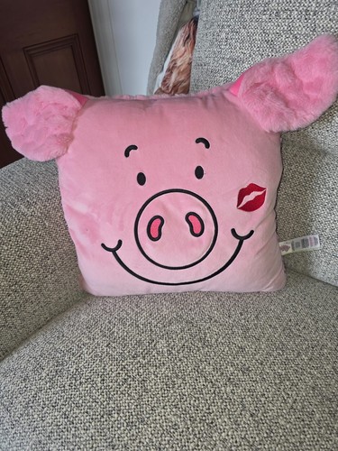 Pink pig face - pink,