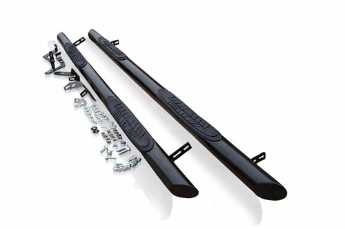Black stainless side bars - stainless, +