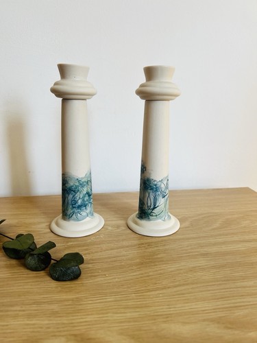 Pair buchlyvie pottery - pair,