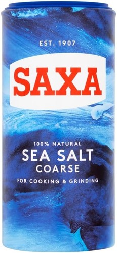 Saxa sea salt coarse for - sea,