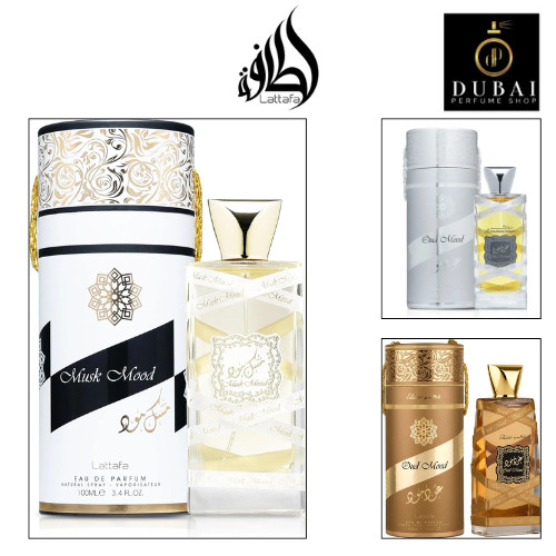 Oud musk mood lattafa - +,