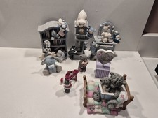 ME TO YOU BEAR FIGURINES JOBLOT OF 8 ASSORTED BEARS UNBOXED RARE SOME DAMAGED 