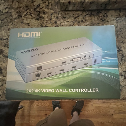 New 2x2 hdmi video wall - 2x2,