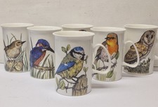 Waterside Fine China Bird Mugs
