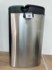 Brabantia Touch Bin 10+23 Litre Inner Buckets, Matt Steel