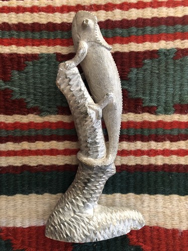 Soapstone chameleon african - soapstone,