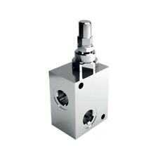Hydraulic Relief Valve, VMP 3/8’’, 1/2" BSP FF SPEC. P, 10-180 Bar