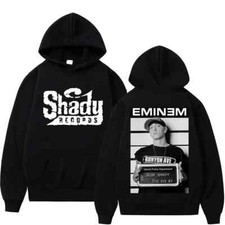 Emine/m` Iconic Rapper ShadyRecords DoubleSided Blur CartoonEffect Hoodie,Unisex