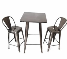 Silver Tolix High Table &